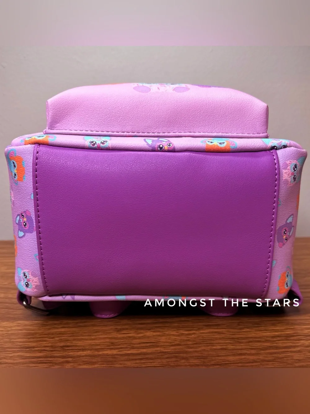 Loungefly Furby Friends Pink & Purple All Over Print Mini Backpack